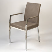 2er Set Stühle - Vierfuß mit Armlehne