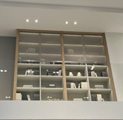 Comfort Close - Bücherregal mit Textiler Front