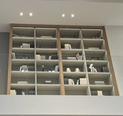 Comfort Close - Bücherregal mit Textiler Front