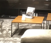 Kara Frame - Musterring - Couchtisch mit Kufen 75 x 75 cm