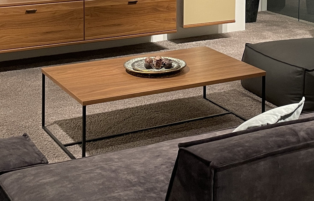 Manhatten - Couchtisch mit Kufen 120 cm x 75 cm