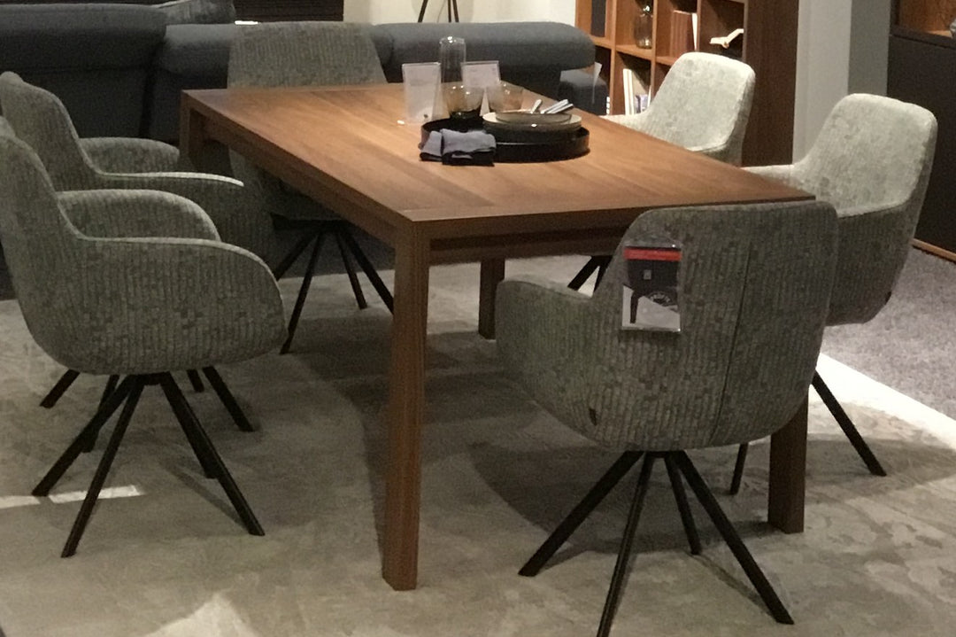 Kira System - Musterring - Esstisch mit U-Wange 178 cm x 95 cm