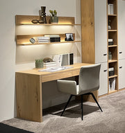 Manhatten - Funktionstisch mit 2 x Wandboard B120