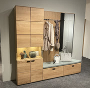 Kanto Garderobe - Musterring - Garderobe mit Sockelgleitern