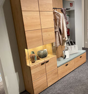 Kanto Garderobe - Musterring - Garderobe mit Sockelgleitern