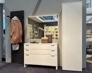 Siena - Garderobe mit Kufen und Sockelgleitern