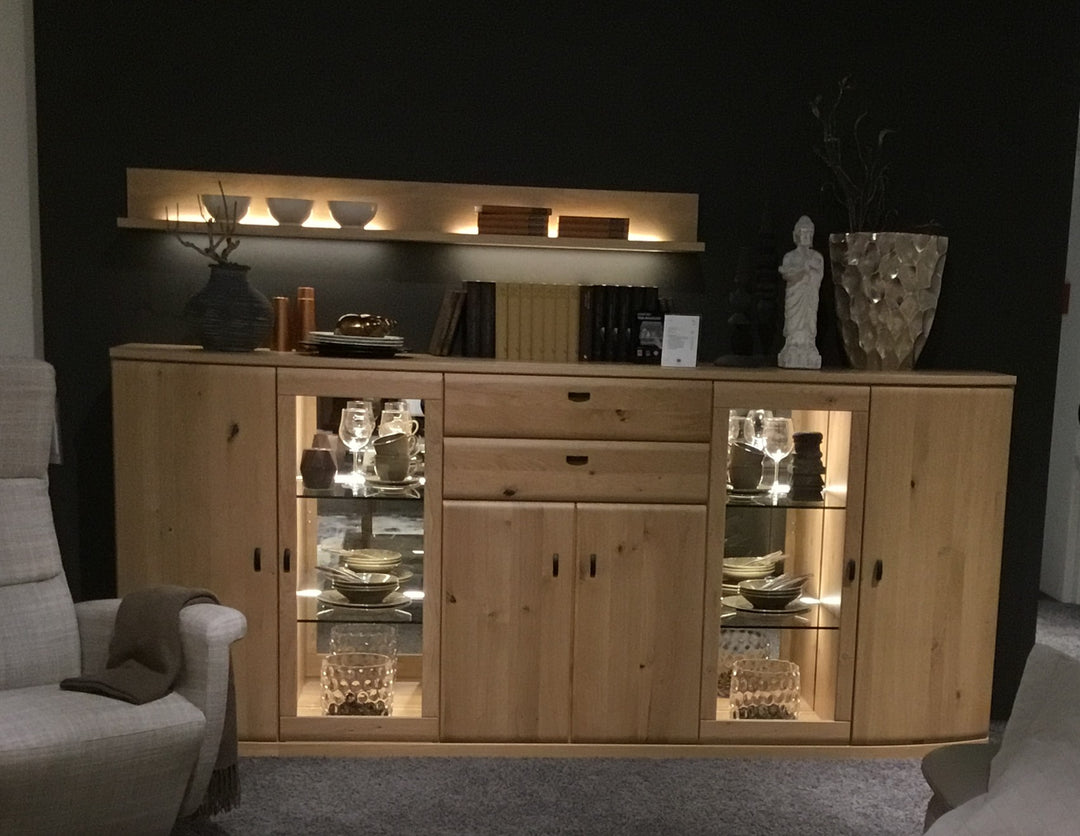 Kiana - Musterring - Highboard mit Wandboard