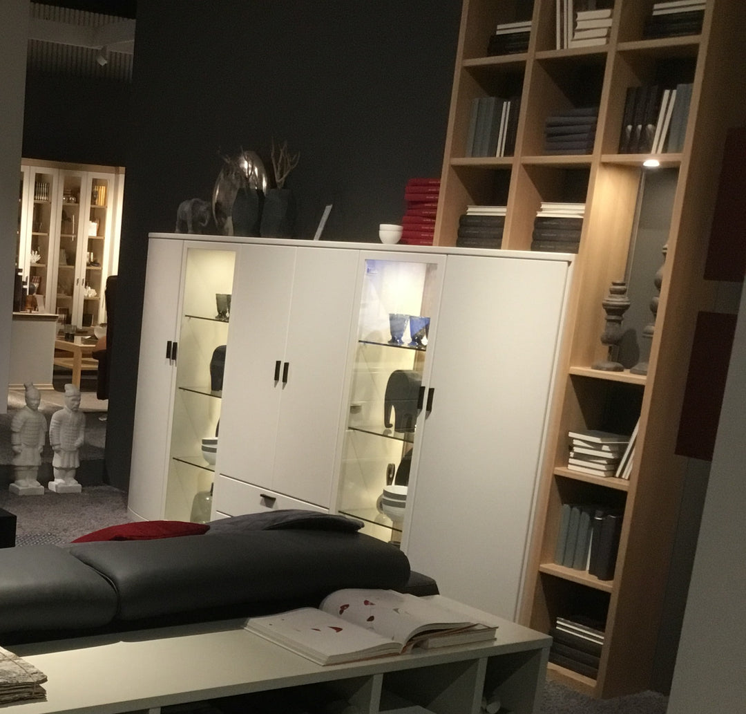 Kira System - Musterring - Highboardkombination mit Regalaufsatz