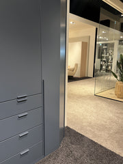 Siena - S - Kleiderschrank mit Anstellwangen 1,6 cm