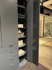 Siena - S - Kleiderschrank mit Anstellwangen 1,6 cm