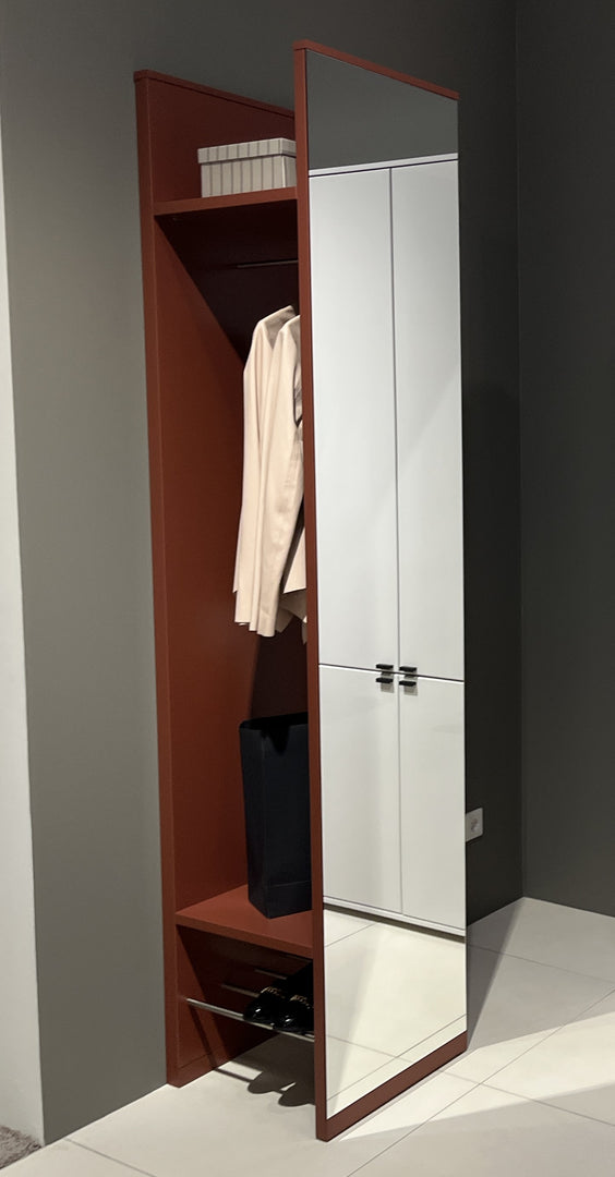 Deviso Garderobe - Offenes Garderobenelement mit Spiegel